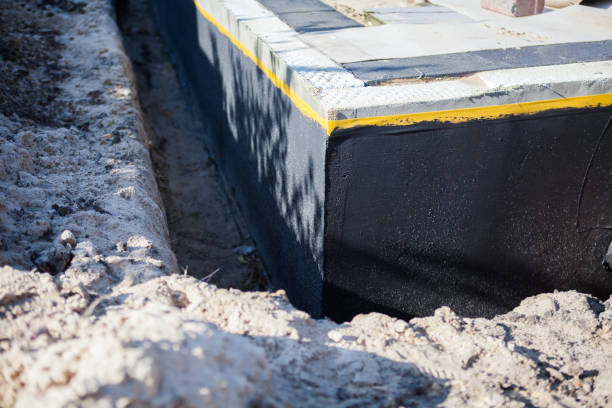 Professional Waterproofing technician working in Glen Rock, PA